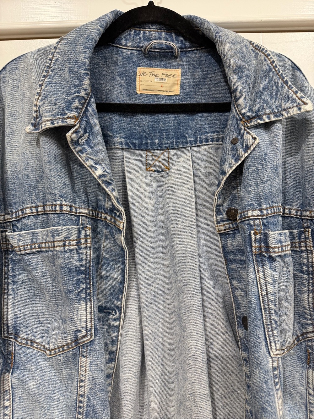 Free People Opal Swing Denim Jacket - Picture 3 of 4